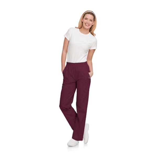 Landau Uniforms Scrub Pant 8327 Womens 4X Large Wine Ea - 8327-RWP-4XL
