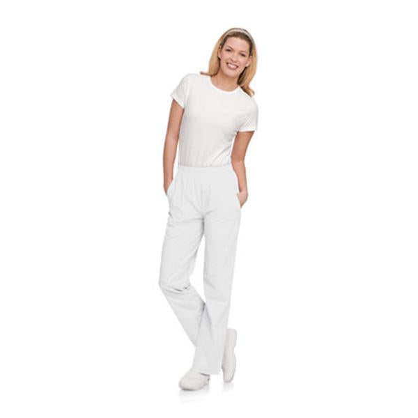 Landau Uniforms Scrub Pant 8327 Womens Small White Ea - 8327-WWY-SML