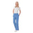 Landau Uniforms Pant Scrub 8335 Womens Medium Petite Ceil Blue Ea - 8335-BCP-PMD