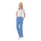 Landau Uniforms Pant Scrub 8335 Womens X-Large Ceil Blue Ea - 8335-BCP-XLG
