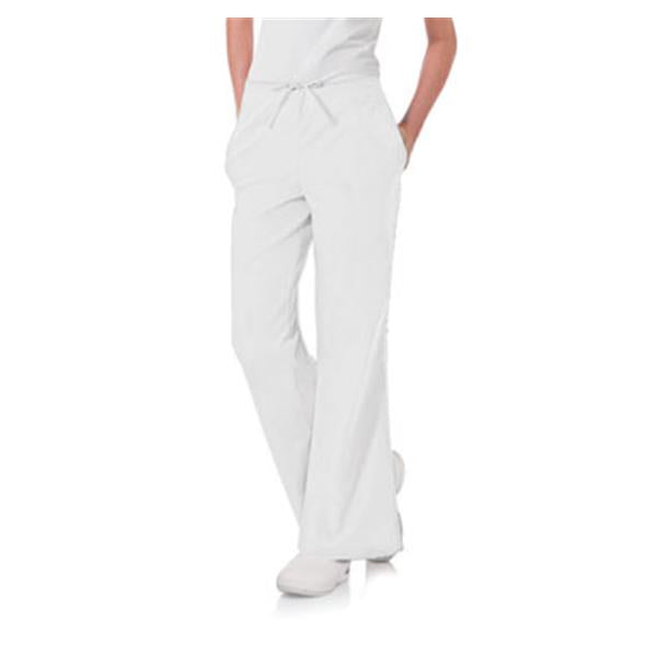 Landau Uniforms Pant Scrub 8335 Womens X-Small White Ea - 8335-WWY-XSM