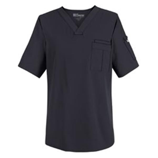 Grey's Anatomy (TM) Shirt Scrub Greys Anatomy 0103 Mens Large Black Each - 0103-01-L