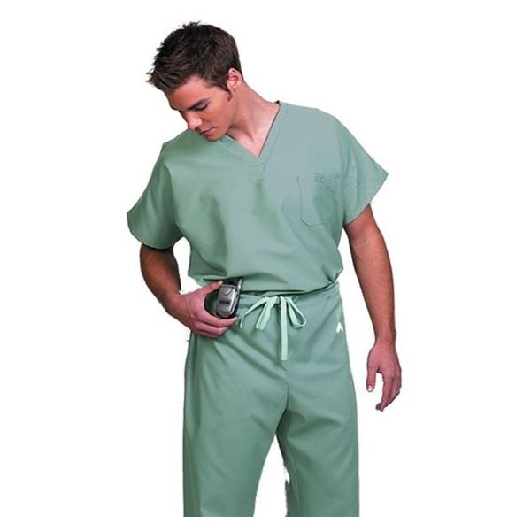 Fashion Seal Shirt Scrub Fashion Seal 78750 Unisex X-Large Sage Ea - 78750-XL