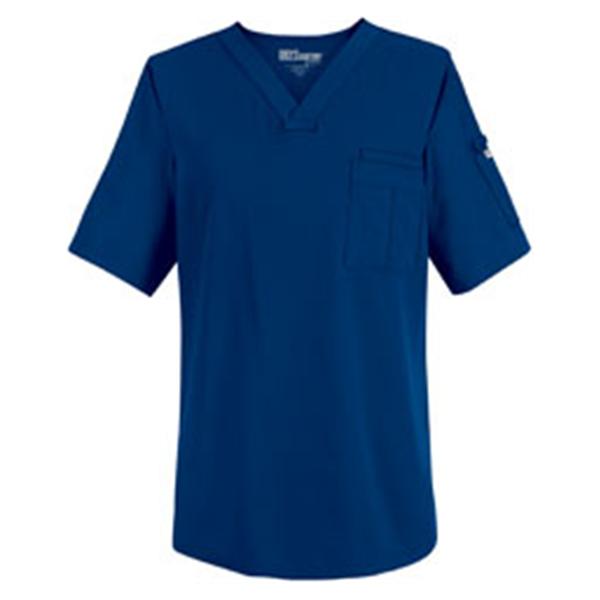 Grey's Anatomy (TM) Shirt Scrub Greys Anatomy 0103 Mens X-Large Indigo Each - 0103-23-XL