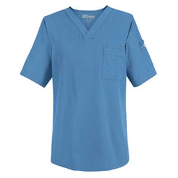 Grey's Anatomy (TM) Shirt Scrub Greys Anatomy 0103 Mens X-Large Ceil Blue Each - 0103-40-XL
