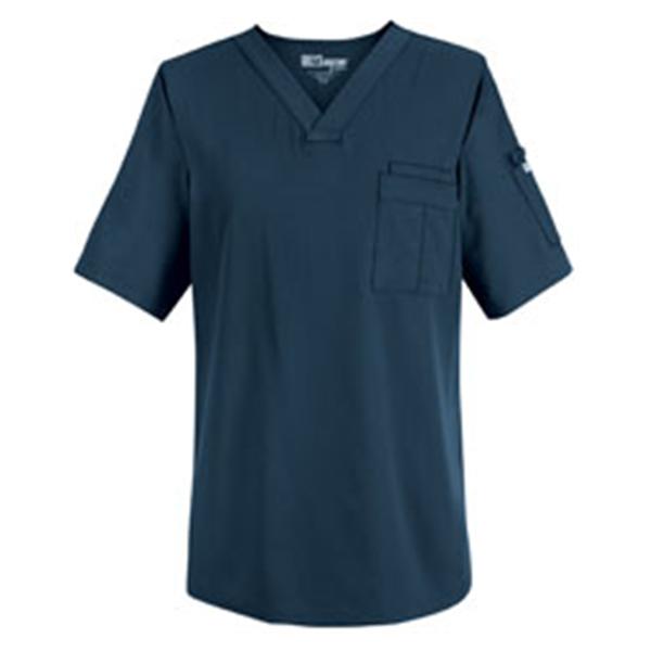 Grey's Anatomy (TM) Shirt Scrub Greys Anatomy 0103 Mens 5X Large Steel Grey Each - 0103X-9055XL