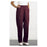 Fashion Seal Pant Fashion Poplin Womens Medium Burgundy Ea - 7401-M