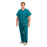 Fashion Seal Shirt Scrub Fashion Seal 78723 Unisex X-Small Teal Ea - 78723-XS
