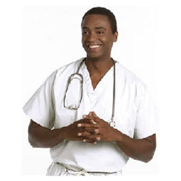 Fashion Seal Shirt Scrub Unisex Small White Ea - 6711-S
