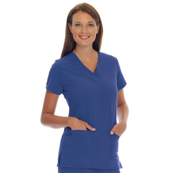 Jockey (TM) Scrubs Shirt Scrub Jockey 2206 Womens Medium New Navy Ea - 2206-054-M