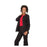 koi Design Jacket Warm-Up 55% Cotton / 45% Polyester Womens Black X-Large 3 Pockets Ea - 406-02-XL
