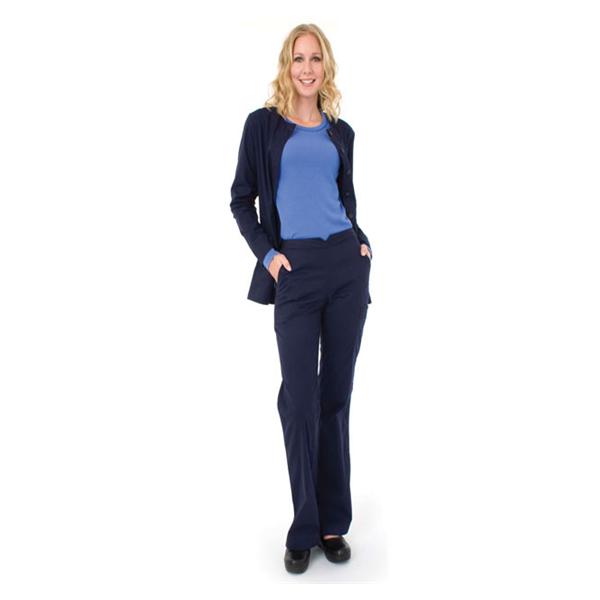 koi Design Jacket Warm-Up 55% Cotton / 45% Polyester Womens Navy Small 3 Pockets Ea - 406-12-S