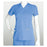 Grey's Anatomy (TM) Shirt Scrub Greys Anatomy 4153 Crossover Womens 2X Large Ceil Blue Each - 4153X-40-2XL