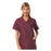 Fashion Seal Shirt Scrub Fashion Seal 7001 Womens 4X Large Burgundy Ea - 7001-4XL
