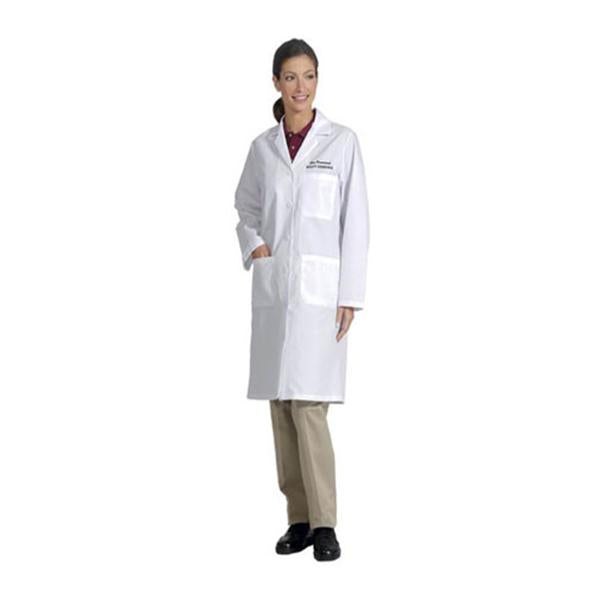 Fashion Seal Lab Coat Traditional Length 80% Polyester / 20% Cotton Womens White Medium Ea - 400-M
