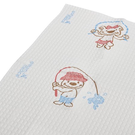 graham medical - Procedure Towel 13-1/2 W X 18 L Inch Teddy Bear Print NonSterile - 70196N