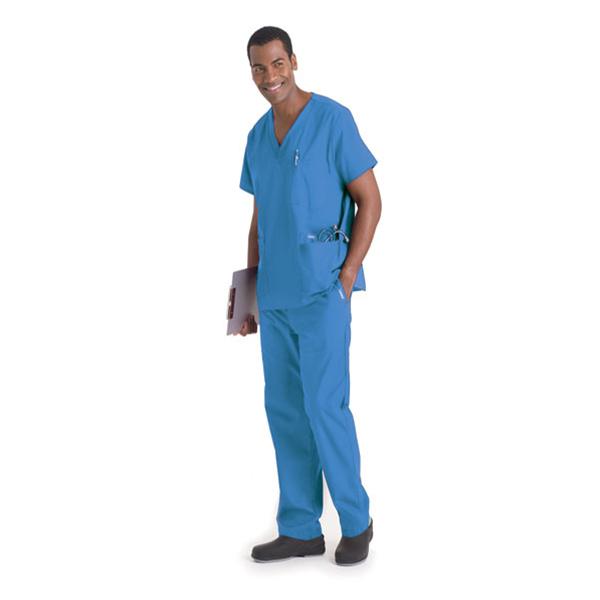 Landau for Men (R) Scrub Pant 8550 Mens Small Ceil Blue Ea - 8550-BCP-SML