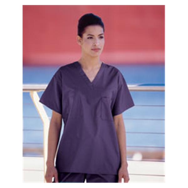 Fashion Seal Shirt Scrub Fashion Seal 6778 Unisex 4X Large Purple Ea - 6778-4XL