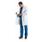 Landau Uniforms Lab Coat 65% Polyester / 35% Cotton Mens White Size 36 Ea - 3174-WWXY-36