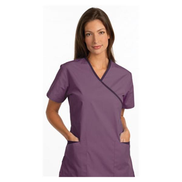 Fashion Seal Shirt Scrub Fashion Seal 7006 Womens X-Large Plum / Eggplant Ea - 7006-XL