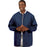 Fashion Seal Jacket Warm-Up 65% Polyester / 35% Cotton Unisex Navy Medium 2 Pockets Ea - 7696-M