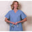 Fashion Seal Shirt Scrub Unisex X-Large Ceil Blue Ea - 6717-XL