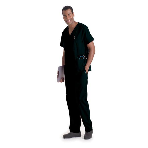 Landau for Men (R) Scrub Pant 8550 Mens Small Black Ea - 8550-BKP-SML