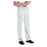 Landau for Men (R) Pant Scrub 8555 Mens Small White Ea - 8555-WWVCSML