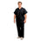 Fashion Seal Shirt Scrub Fashion Seal 78729 Unisex X-Large Black Ea - 78729-XL