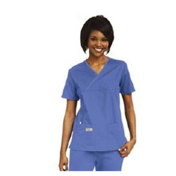 Urbane (TM) Shirt Scrub Urbane 9534 Crossover Womens 2X Large Ceil Blue Ea - 9534-BCP-XXL