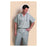 Fashion Seal Shirt Scrub Unisex 4X Large Pearl Grey Ea - 6787-4XL