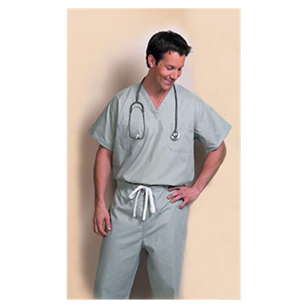 Fashion Seal Shirt Scrub Unisex 4X Large Pearl Grey Ea - 6787-4XL
