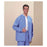 Fashion Seal Jacket Warm-Up 65% Polyester / 35% Cotton Unisex Ceil Blue X-Large 2 Pockets Ea - 6722-XL
