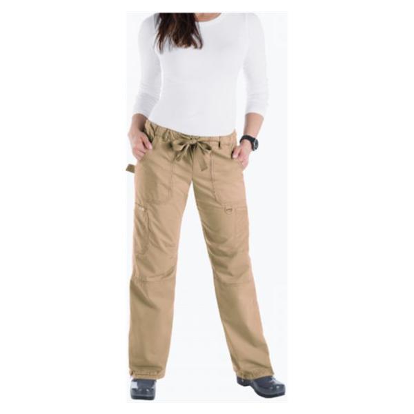 Koi by Kathy Peterson Pant Scrub 701 Womens Large Tall Camel Ea - 701T-07-L