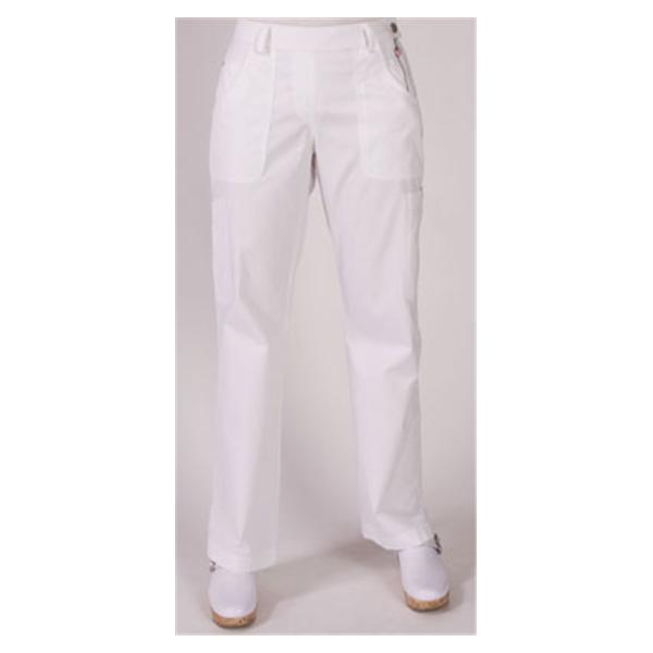 koi Design Pant Scrub 709 Womens 2X Large Petite White Ea - 709P-01-2XL