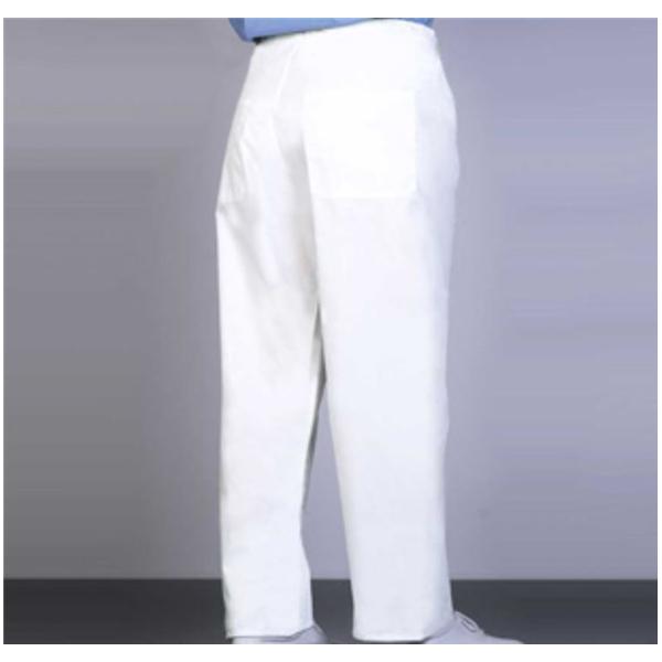 Fashion Seal Pant Scrub 55% Cotton / 45% Polyester Unsx Wht Sm Rvrsbl Pckt Ea - 898-S