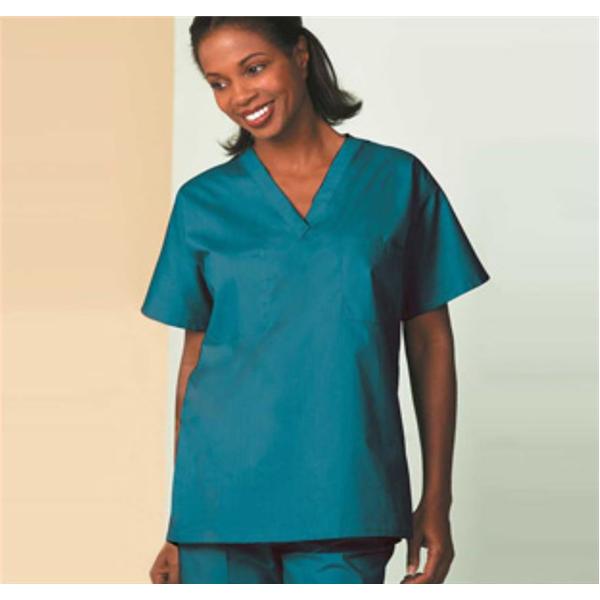 Fashion Seal Shirt Scrub Fashion Blend Unisex X-Small Teal Ea - 6770EXSMALL