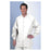 Fashion Seal Jacket Warm-Up 65% Polyester / 35% Cotton Unisex White Medium 2 Pockets Ea - 7709-M