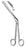 Miltex - Nasal Dressing Forceps Hartmann 7-1/4 Inch Length OR Grade German Stainless Steel NonSterile NonLocking Finger Ring Handle Angled Serrated Tip - 20-126
