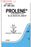 Prolene - Suture with Needle Nonabsorbable Uncoated Blue Suture Monofilament Polypropylene Suture Size 7 - 0 18 Inch Suture Double-Armed 12 mm Length 3/8 Circle Taper Point Needle - 8800H