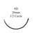 J & J Healthcare Systems Prolene Suture with Needle Nonabsorbable Uncoated Blue Suture Monofilament Polypropylene Suture Size 3-0 30 Inch Suture 1-Needle 26 mm Length 1/2 Circle Taper Point Needle - 8410H