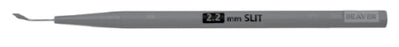 Beaver Xstar - Slit Knife Conventional Stainless Steel / Plastic 2.8 mm Width Full Handle Sterile Disposable - 373328