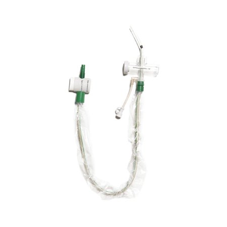 Kimvent - Closed Suction Catheter T-Piece Style 14 Fr. Thumb Valve Vent - 22058