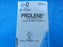 Prolene - Suture with Needle Nonabsorbable Uncoated Blue Suture Monofilament Polypropylene Suture Size 6 - 0 30 Inch Suture 1-Needle 12 mm Length 3/8 Circle Taper Point Needle - 8889H