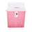 GatorGuard In-Room - Sharps Container 20-1/2 H X 14 W X 6 D Inch 3 Gallon Translucent Red Base / Clear Lid Horizontal Entry Counter Balanced Door Lid - 31314886