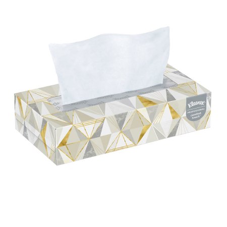 Kimberly Clark Facial Tissue Kleenex White 8 X 8-2/5 Inch - 21606