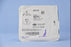 Coated Vicryl - Suture with Needle Absorbable Coated Violet Suture Braided Polyglactin 910 Size 0 18 Inch Suture 1-Needle 31 mm Length 1/2 Circle Taper Point Needle - J801D
