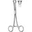 Sklar - Grasping Forceps Babcock 6-1/4 Inch Length OR Grade Stainless Steel NonSterile Ratchet Lock Finger Ring Handle Straight Serrated Fenestrated Triangular Tips - 36-1662