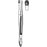 Sklar Sklar Tissue Forceps Russian 8 Inch Surgical Grade Stainless Steel NonSterile NonLocking Thumb Handle Straight Blunt Tips - 19-2280