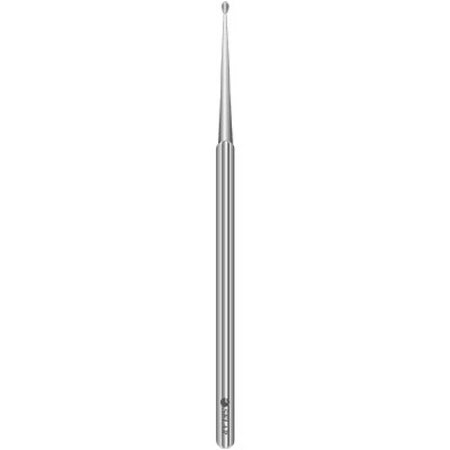 Sklar Sklar Ear Curette 5-3/4 Inch Length Single-ended Solid Round Handle Straight Round Cup Tip - 96-1001